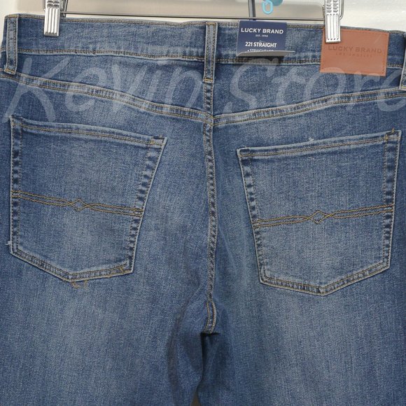 Men jeans NWT Lucky Brand Men's 221 Original Straight Fit Straight Leg - Picture 11 of 14